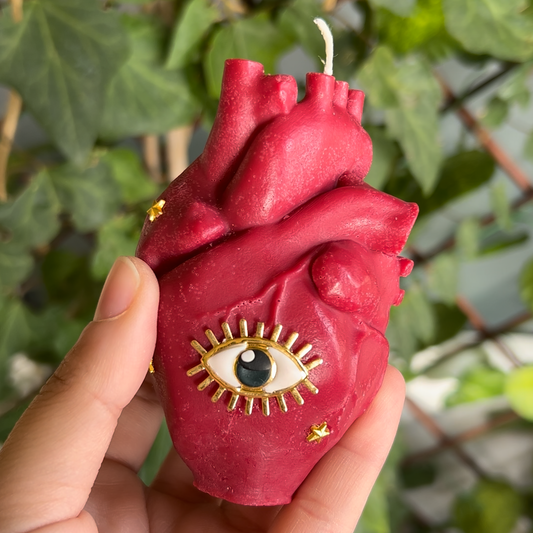 Eye of The Heart candle