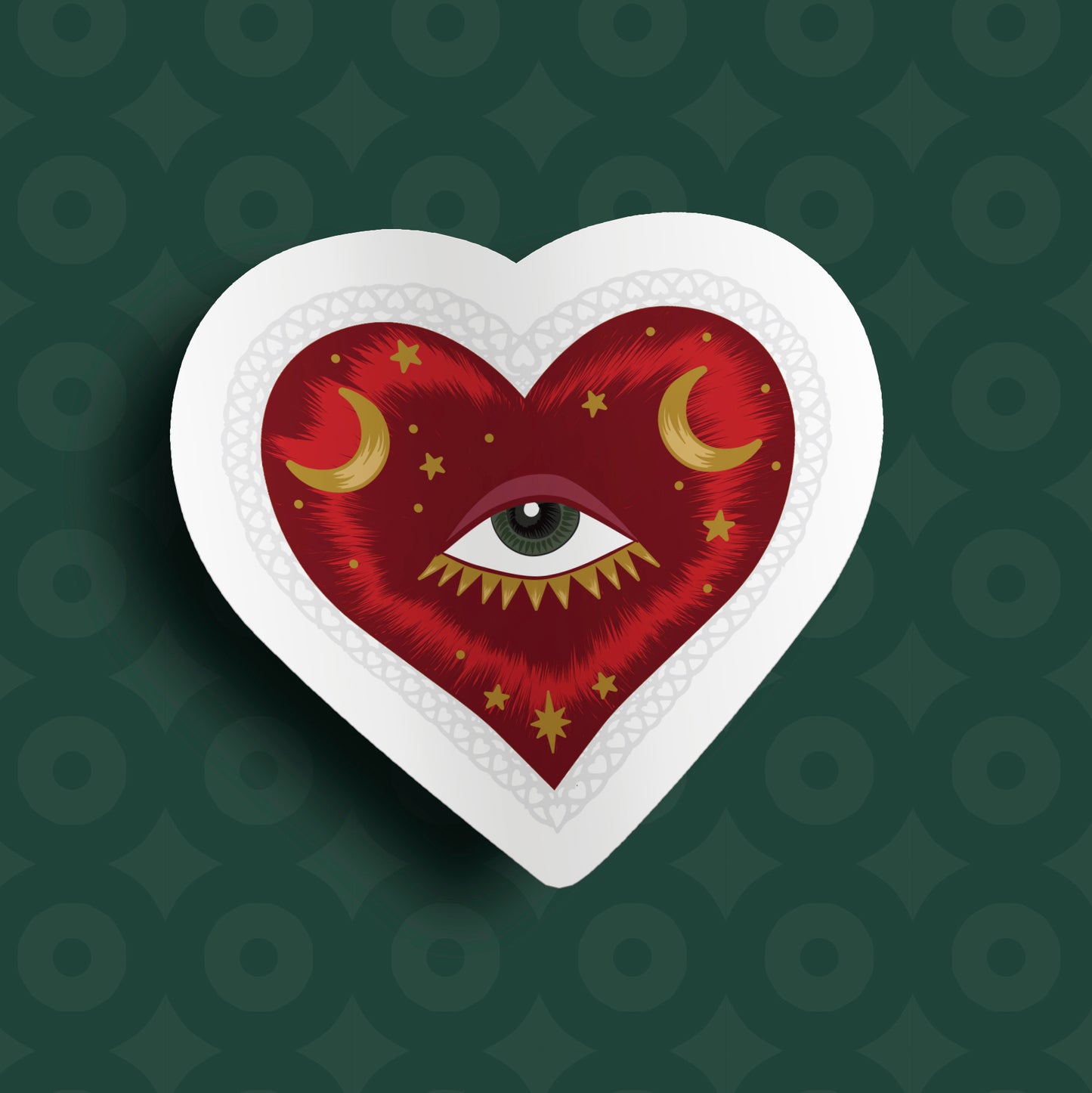 Heart Desire Bumper Sticker